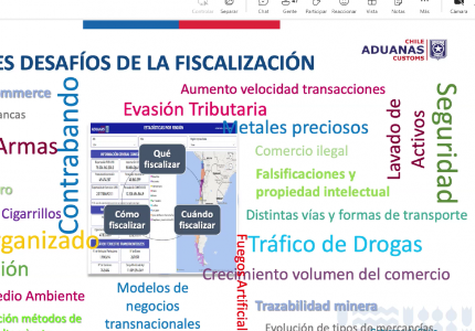 Aduana realiza charla sobre rol de Aduanas y Ley de Cumplimiento Tributario